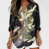 Ellie - Stylish Blouse Inspired by the World of Plants