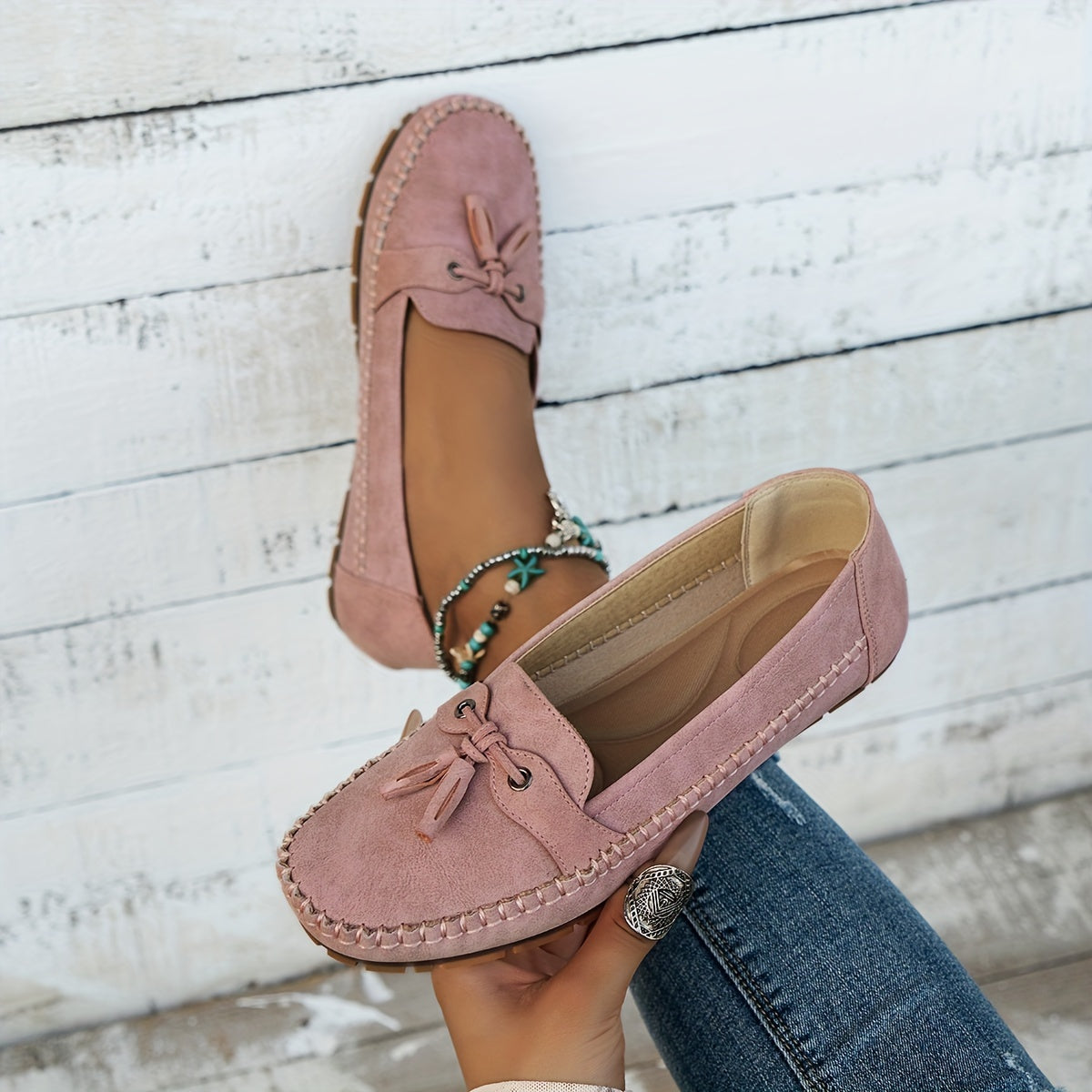 Nadine™ - Classic loafers with tassels