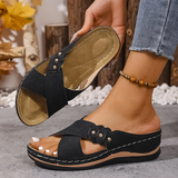Estelle - Orthopedic Wedge Sandals
