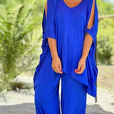Ursula™ | Open Shoulder Tunic Set and Pants