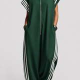 Aino | Zippered Collar Jumpsuit