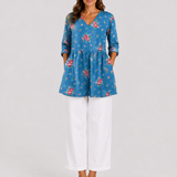 Ayla | Long Blouse with a Striking Pattern