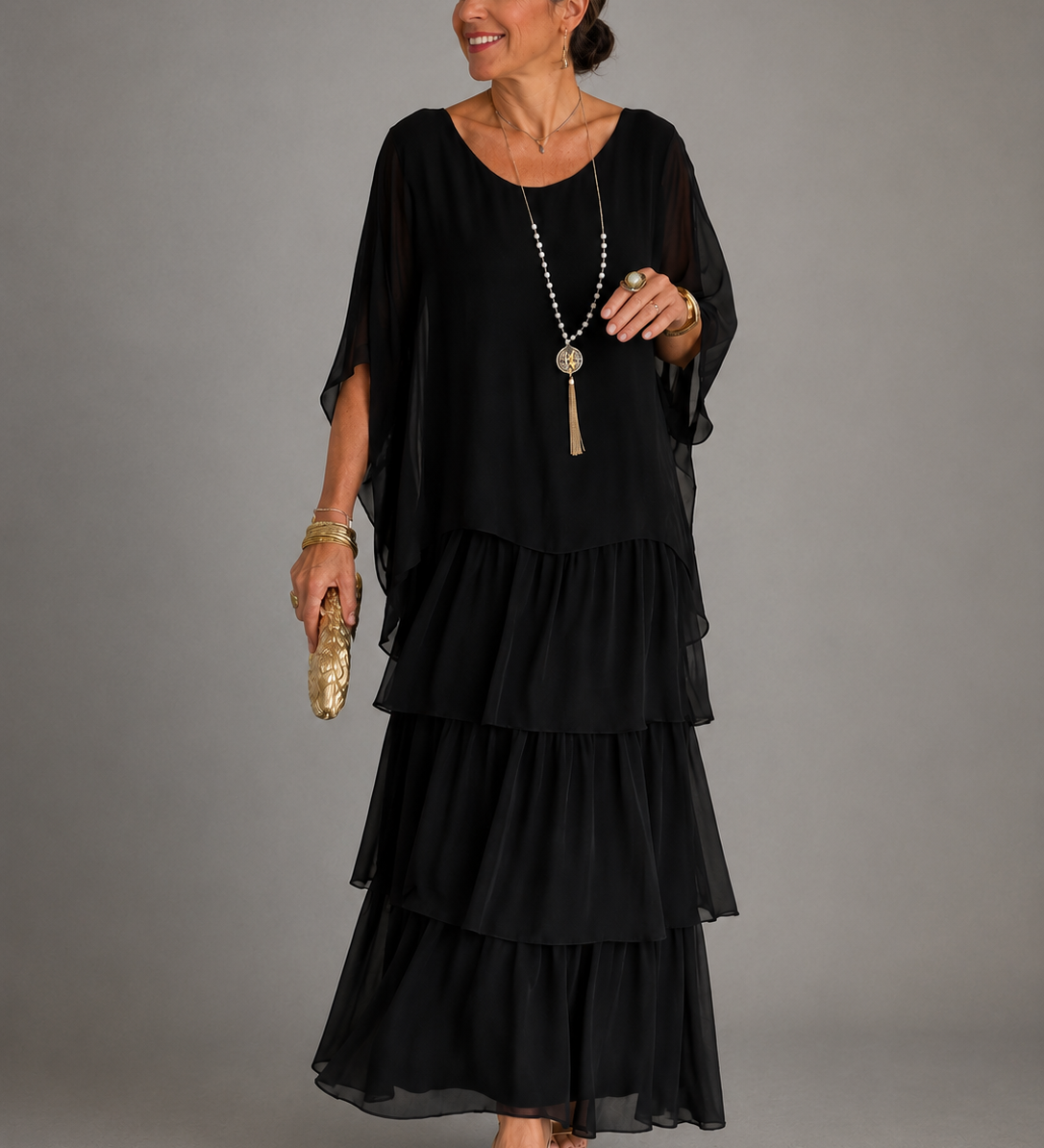 Emilia™ – Long, stylish, and flowing dress