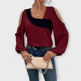 Scarlett - Thoughtful sweater with a square neckline