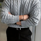 Mergim – Knit Sweater with Long Sleeves for Rent