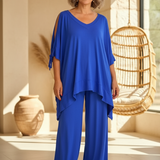Ursula™ | Open Shoulder Tunic Set and Pants