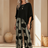 Valeriana™ | Asymmetrical Top and Boho Pants