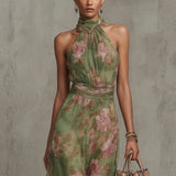 Anni – Maxi Dress with Floral Print