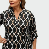 Rennon's Long Shirt with Elegant Design