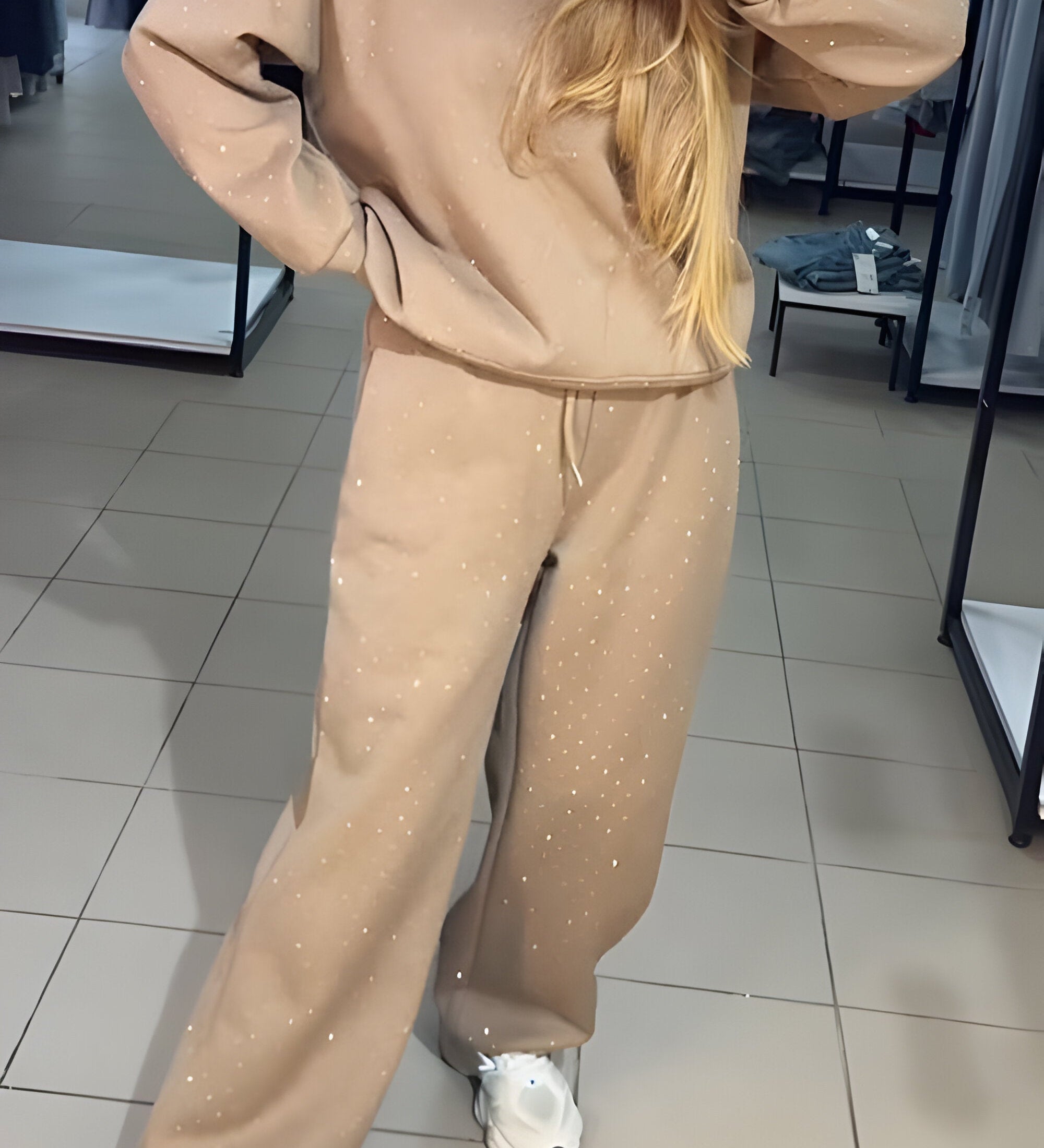 Simara – Two-Piece Sparkling Tracksuit