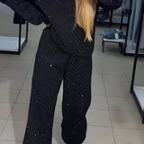 Simara – Two-Piece Sparkling Tracksuit