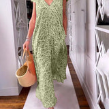 Glaiza | V-Neck Maxi Dress