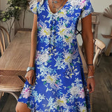 Amala | Coastal Bloom Mini Dress