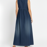 Ronja - Vintage Maxi Dress Made of Denim