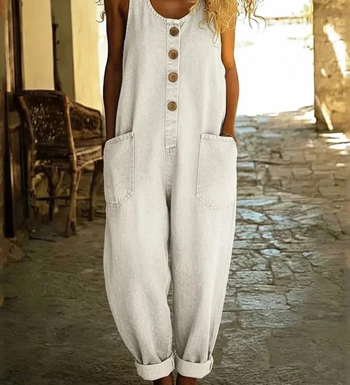 Aurora - Vintage Denim Overalls