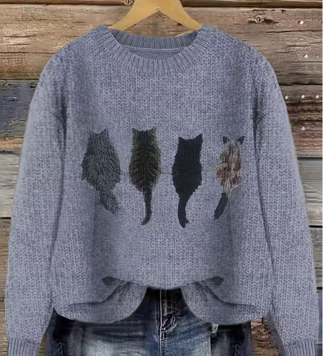 Nivra | Artistic Knit Sweater