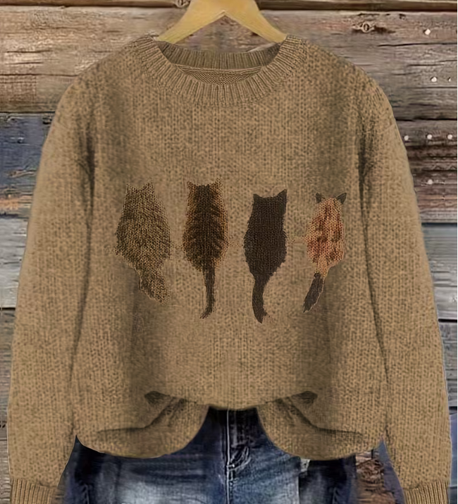 Nivra | Artistic Knit Sweater