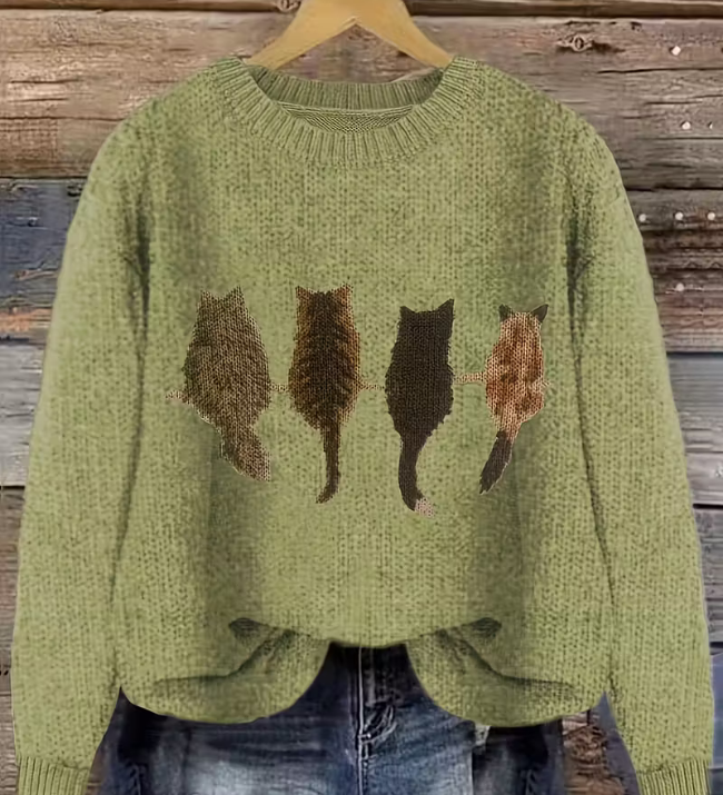 Nivra | Artistic Knit Sweater