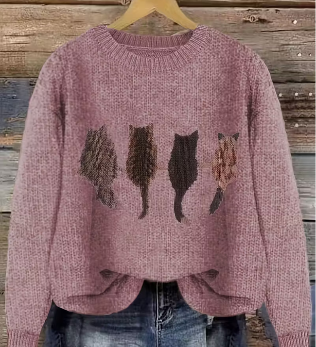 Nivra | Artistic Knit Sweater