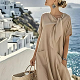 Fleur™ Stylish Dress with Pockets