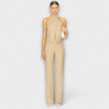 June - Cross Halterneck Vest Top