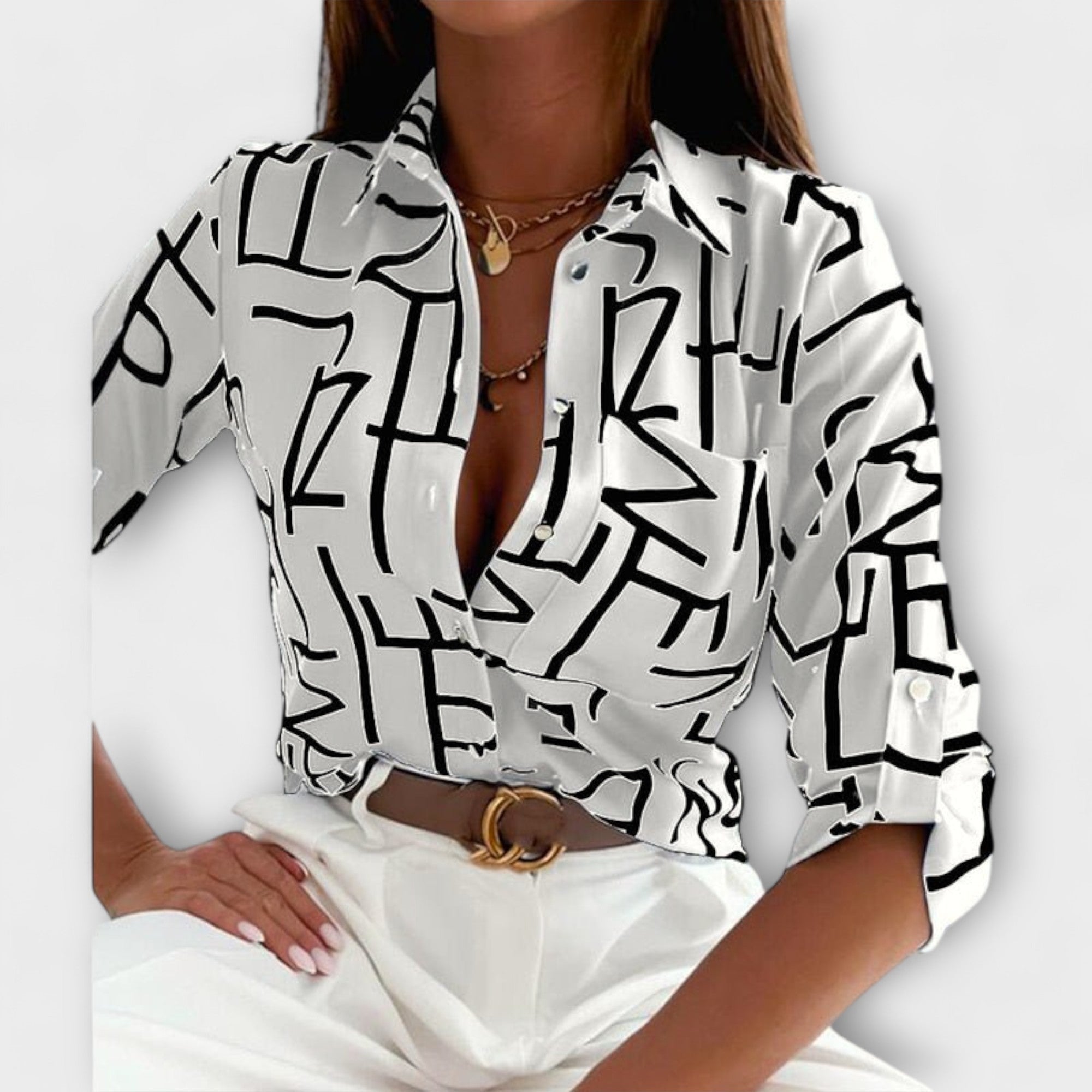 Traditional Button-Up Shirt