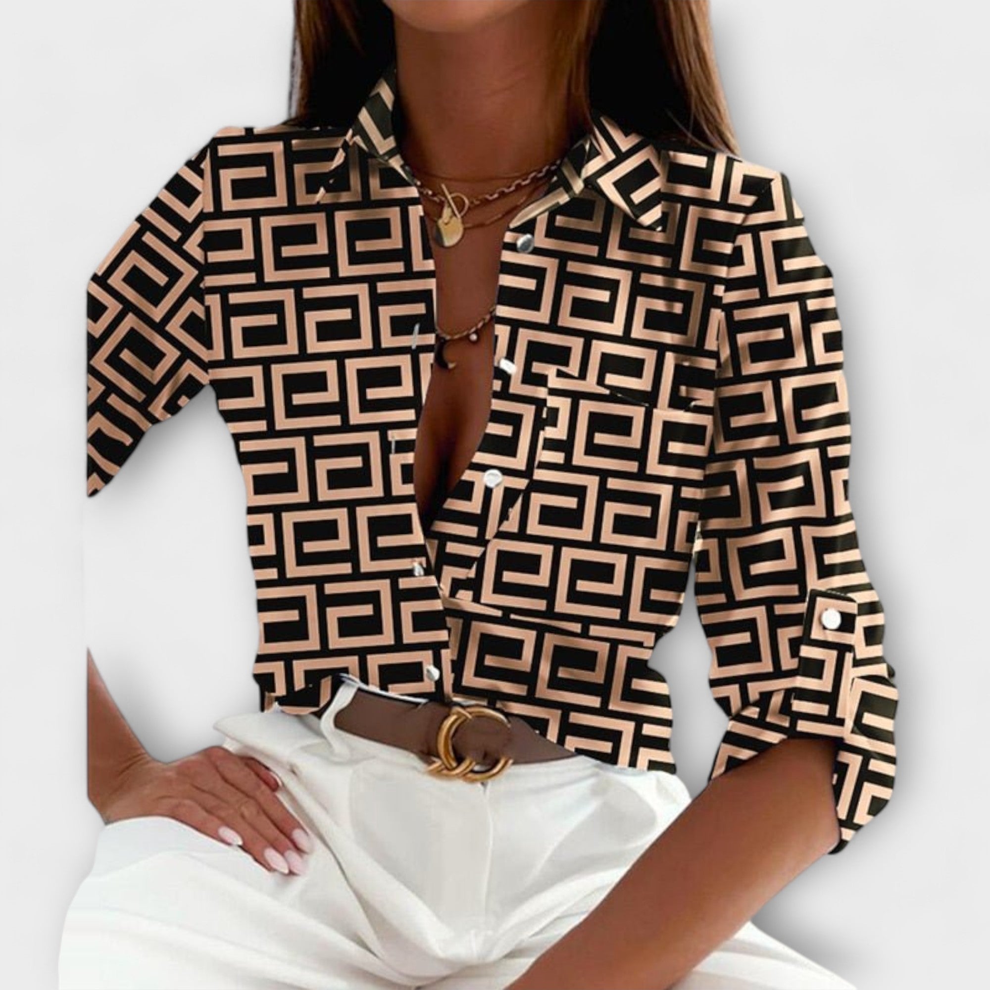 Traditional Button-Up Shirt