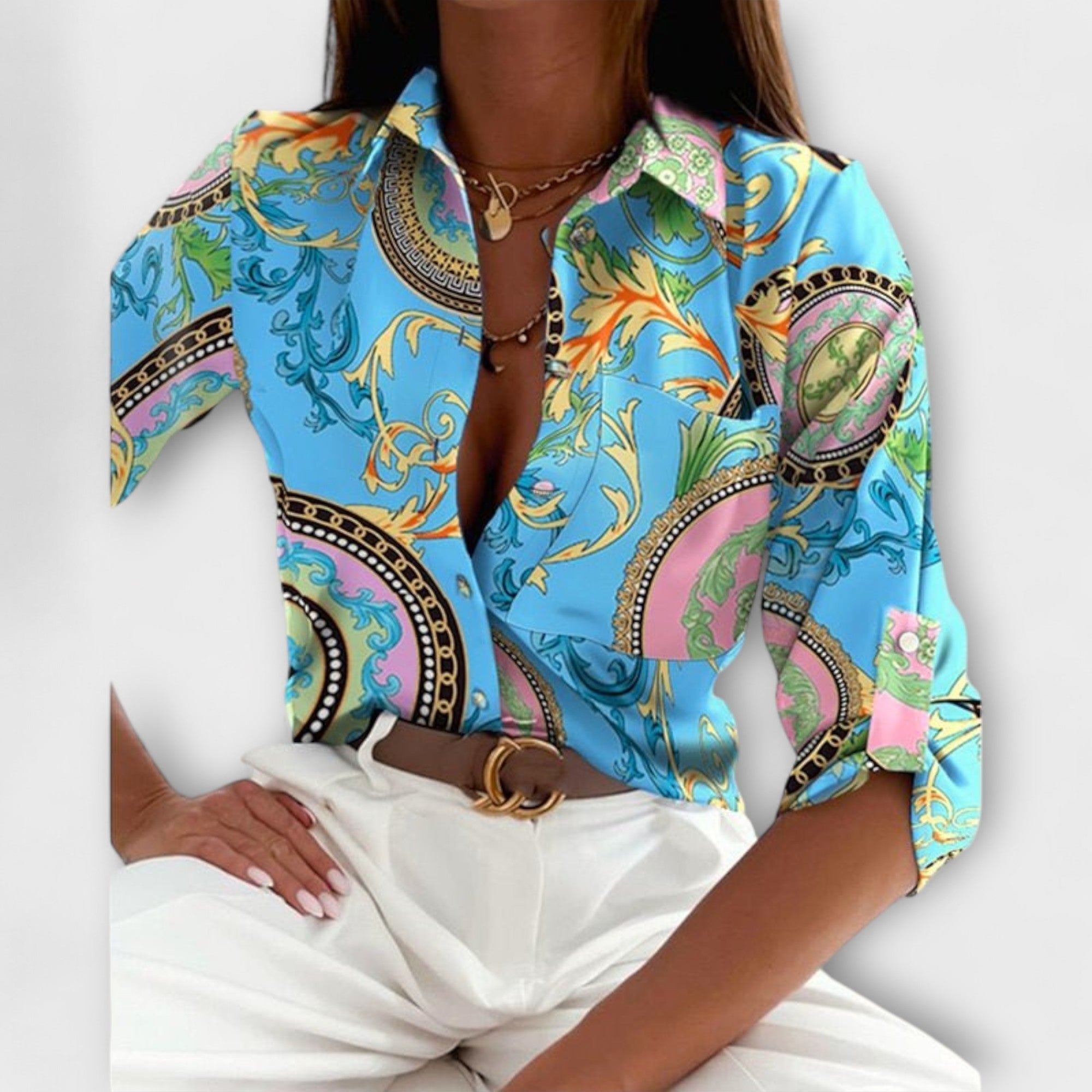 Traditional Button-Up Shirt